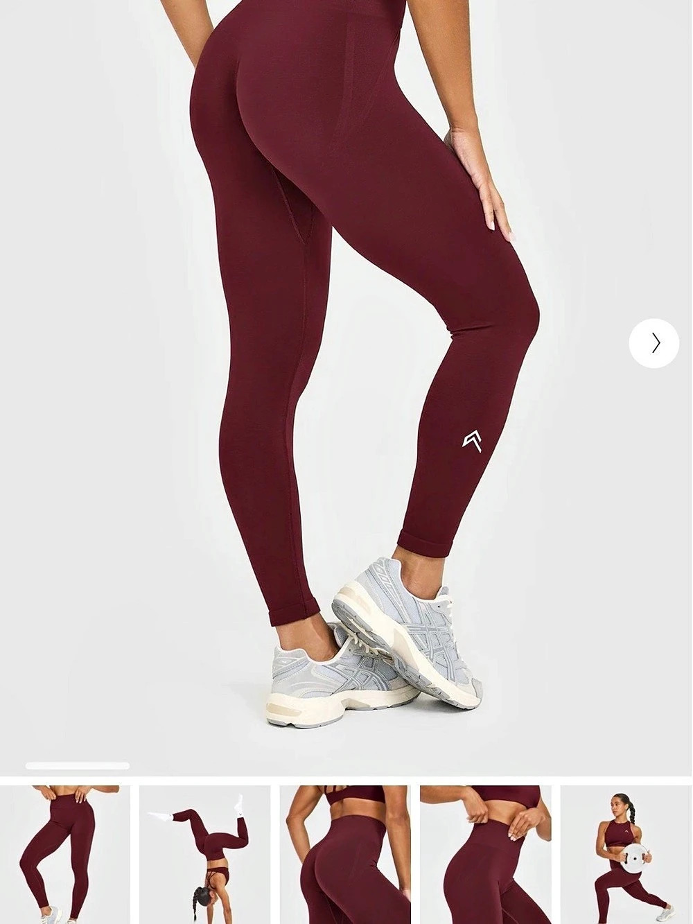 EFFORTLESSLIFT™ SEAMLESS LEGGINGS WITH WHITE LOGO